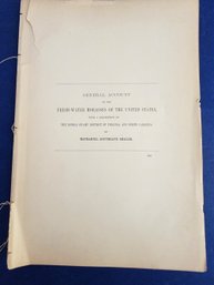 General Account Of The Fresh-water Morasses Of The United States The Dismal Swamp 1890 Publication
