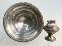 Weighted Sterling Compote And Table Lighter