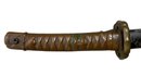 World War II Japanese Copper Handle NCO Sword 37.5 Inches Long In Scabbard