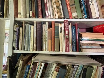 Large Lot Of Vintage Books Mostly Non Fiction Including Toys Architecture History