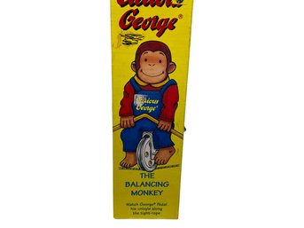 VTG NIB Schylling Curious George Balance Toy