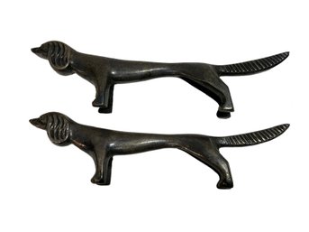 Mid Century Dachshund Knife Rests?