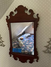 Small Vintage Chippendale Style Mirror