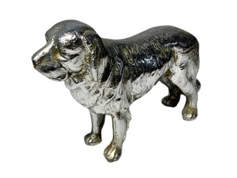 Vintage Cast Metal Dog Figurine