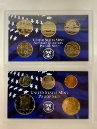 2001 United States Mint Proof Set With State Quarters