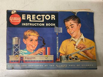 Gilbert Erector Instruction Book