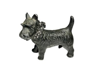 Metal Cast Iron Scottie Dog Figure