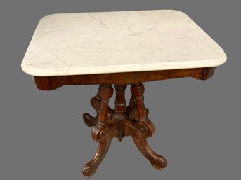 Medium Victorian Marble Top Table