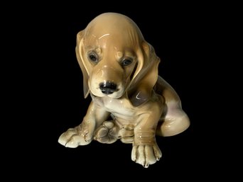 T. Karner SS Allach-Made Figurine Of Spaniel Dog