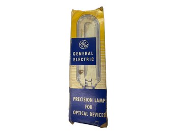 Antique General Electric Precision Lamp Bulb In Box