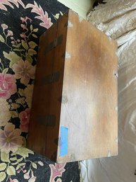 Vintage Or Antique Chinese Small Wooden Trunk