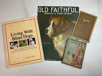 Vintage Ephemera: Glover Booklet, Thermometer, Music, & Book