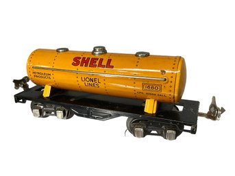 Lionel 1930's Prewar 1680 3 Dome Tank Car Shell Pressed Steel With Box