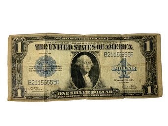 Antique 1923 U.S.  Large Dollar Bill