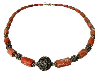 Antique Coral Necklace