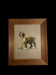 Vintage Boxer Needlepoint