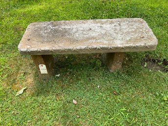 Concrete Garden Bench Lawn Decor