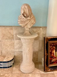 BA Austin Productions Bust And Composite Column Plinth