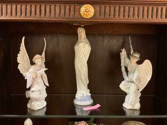 3D Trio Of Lladro Figurines