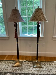 3D Pair Of Decorative Floor Lamps 64 Inches Tall