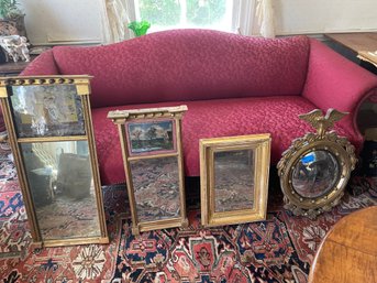 Lot Of 4 Antique Gold Gilt Mirrors - Restoration Needed