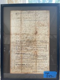 Early Annisquam Gloucester MA Deed 1824