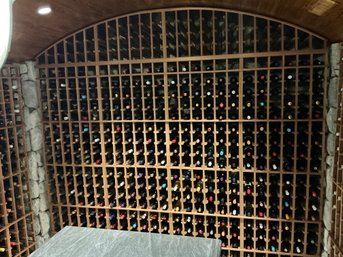 Wine Cellar Contents 873 Bottles Of Un-Opened Wine!