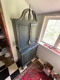 Painted Shabby Chic Blue Cabinet