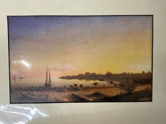 Pair Of Matted Fitz Hugh Lane Photos