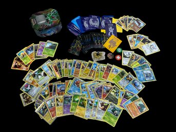 Pokemon Trading Card Game In Tin One Hundred Plus Cards