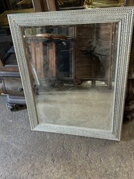 Vintage Silver Gilt Wall Mirror 32 Inches By 26 Inches