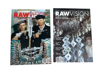 Raw Vision Magazine Outsider Art Spring 2007 And Summer 2007 Issues RV 58 And 59 Lobanov, Emery Blagdon