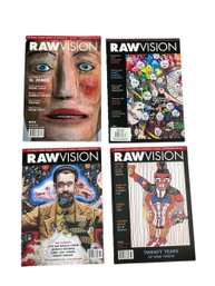 Raw Vision Magazine Full Year For 2008 RV 62 63 64 And 65 SL Jones Henry Speller Howard Finster