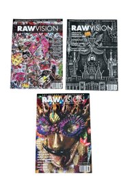 Raw Vision Magazine Full Year For 2009 RV 66 67 And 68 Stephen Palmer Paul Amar Mackendree Long