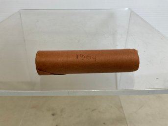 Roll Of Unsearched Pennies 1964