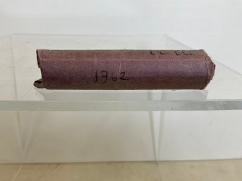 Roll Of Unsearched Pennies 1962