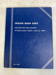 Indian Head Cent Booklet With 18 Pennies