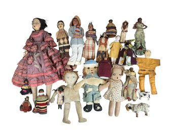 Antique And Vintage Distressed Dolls