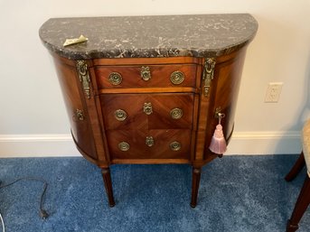 3rd Floor French Style Marble Top Side Table