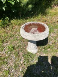 Concrete Birdbath