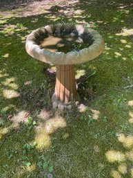 Concrete Birdbath Number Two