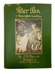 1925 Peter Pan In Kensington Gardens Barrie, Rackham