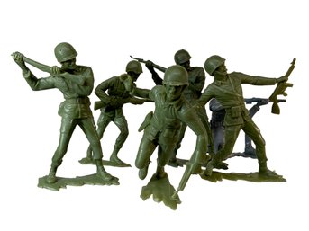 Mixed Lot 1960s Plastic Soldiers 5.5'