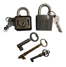 Vintage & Antique Padlocks And Antique Skeleton Keys Eagle And Squire Brands