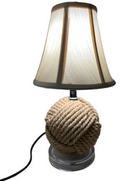 Nautical Working Vintage Rope Knot Lamp