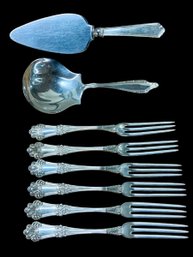 59.6 DWT Of Sterling Serving Utensils Antique/Vintage