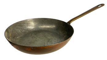 Vintage Copper Frying Pan By Bazar Francais New York 666