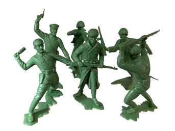 1963 Louis Marx Plastic Toy Soldiers