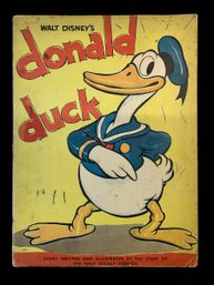 1935 Early Disney Donald Duck Book Walt Disney