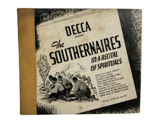 Vintage African American Decca Album No 83 The Southernaires Recital Of Spirituals 78 RPM Records Set